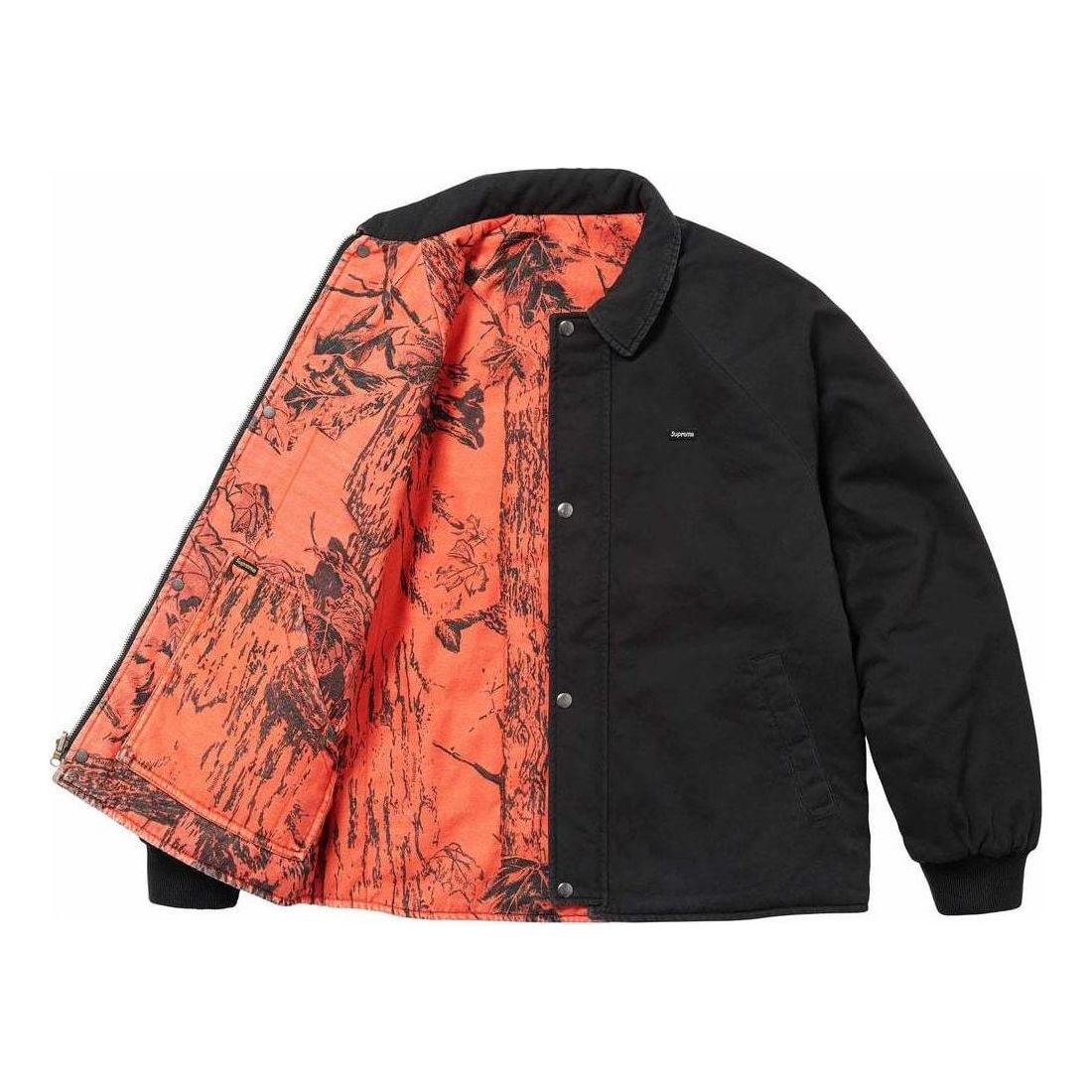 Supreme x Realtree Reversible Quilted Work Jacket 'Orange Black' SUP-SS24-105