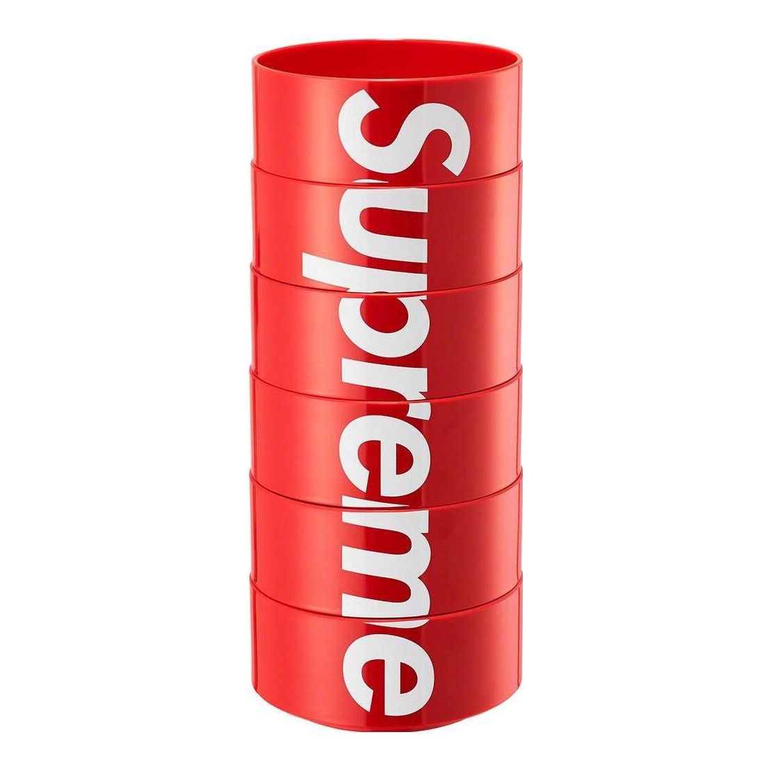 Supreme x Heller Bowls Set Of 6 'Red White' SUP-SS23-23