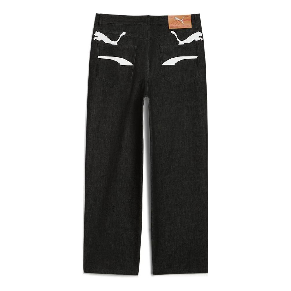 PUMA x A$AP Rocky Printed Denim Pants 'PUMA Black' 633396-01