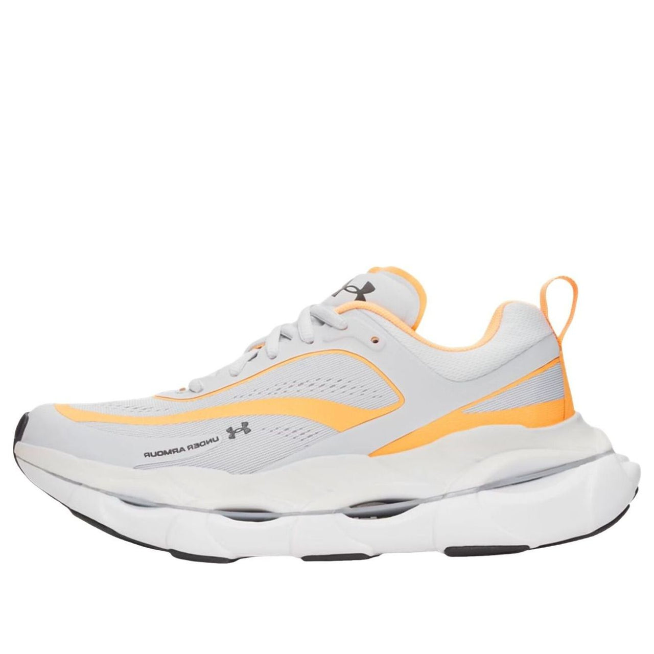 (WMNS) Under Armour Halo Racer 'Halo Gray Orange Bloc Black' 6007641-015