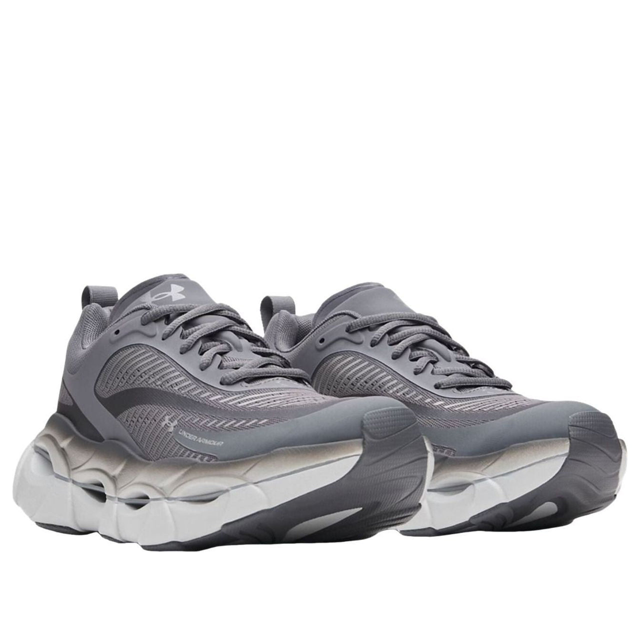 (WMNS) Under Armour Halo Racer 'Castlerock Metallic Silver' 6007641-025