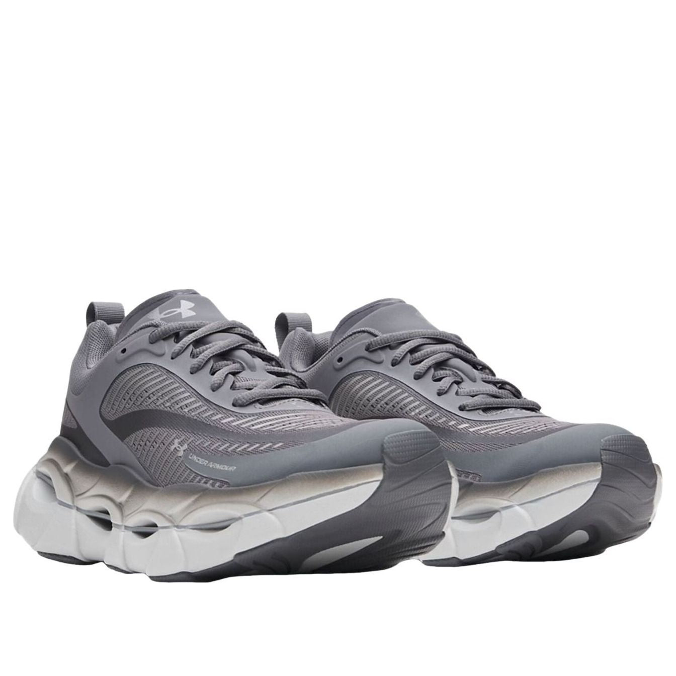 (WMNS) Under Armour Halo Racer 'Castlerock Metallic Silver' 6007641-025