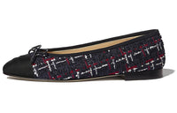 CHANEL Casual Single Shoes Women's Marine Blue