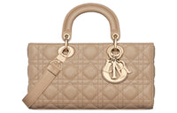 DIOR Lady D JOY Sheepskin Shoulder Bag, Crossbody Bag, Handbag Medium Size Women's Cookie