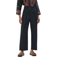 HERMES Casual Pants Women's Blue