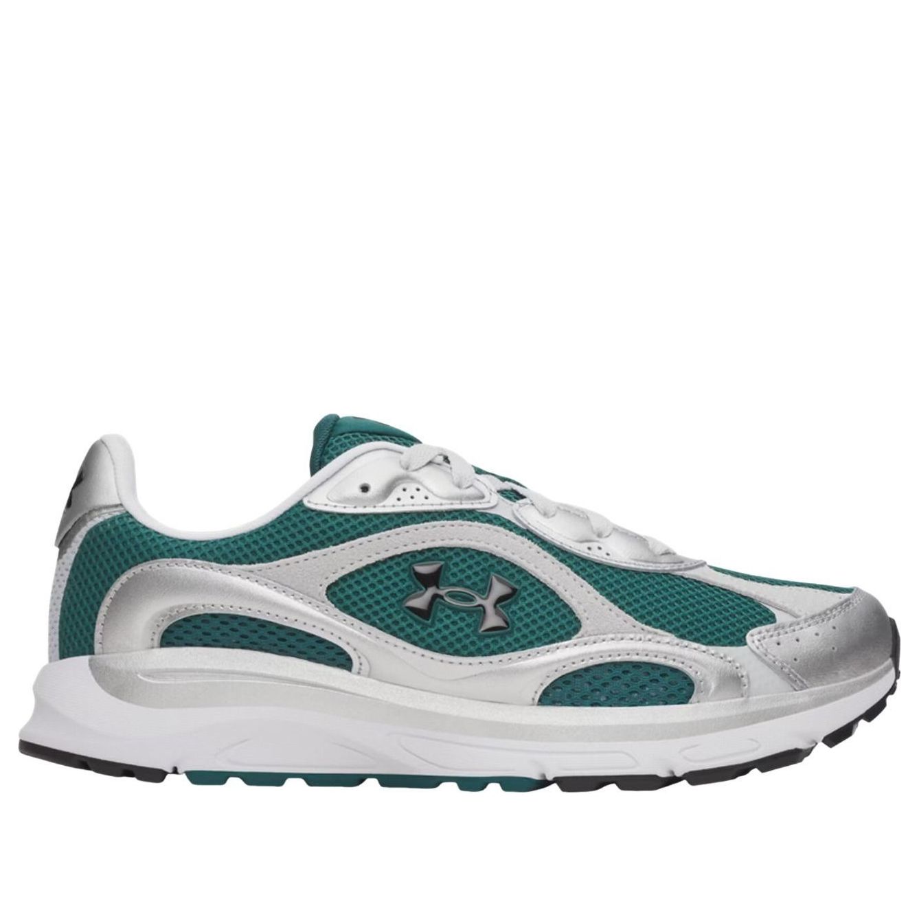 Under Armour Tech Runner 'Rack Green Metallic Silver Black' 6011293-338