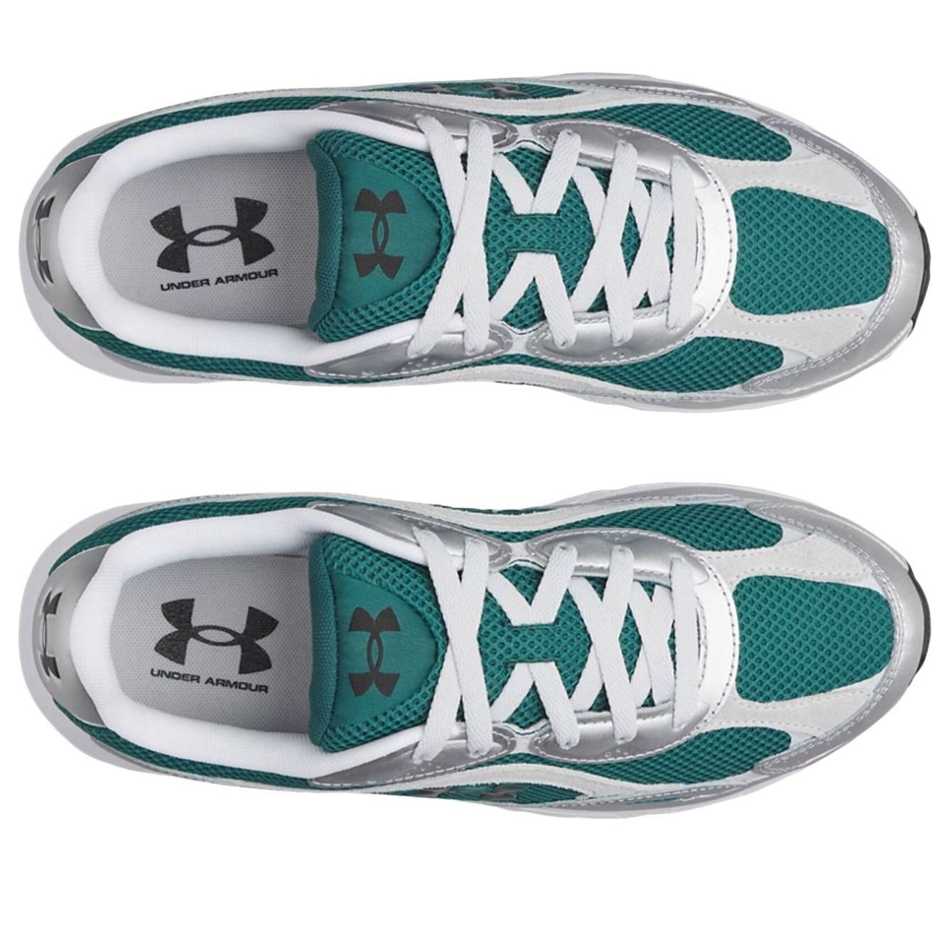 Under Armour Tech Runner 'Rack Green Metallic Silver Black' 6011293-338