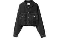 MIU MIU Denim Jacket Women's Black