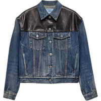 PRADA SS25 Jackets & Coats Women's Marine Blue