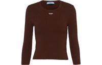 PRADA T-Shirts Women's Cocoa