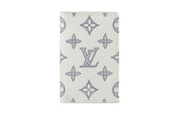 LOUIS VUITTON Leather Wallet Men's White