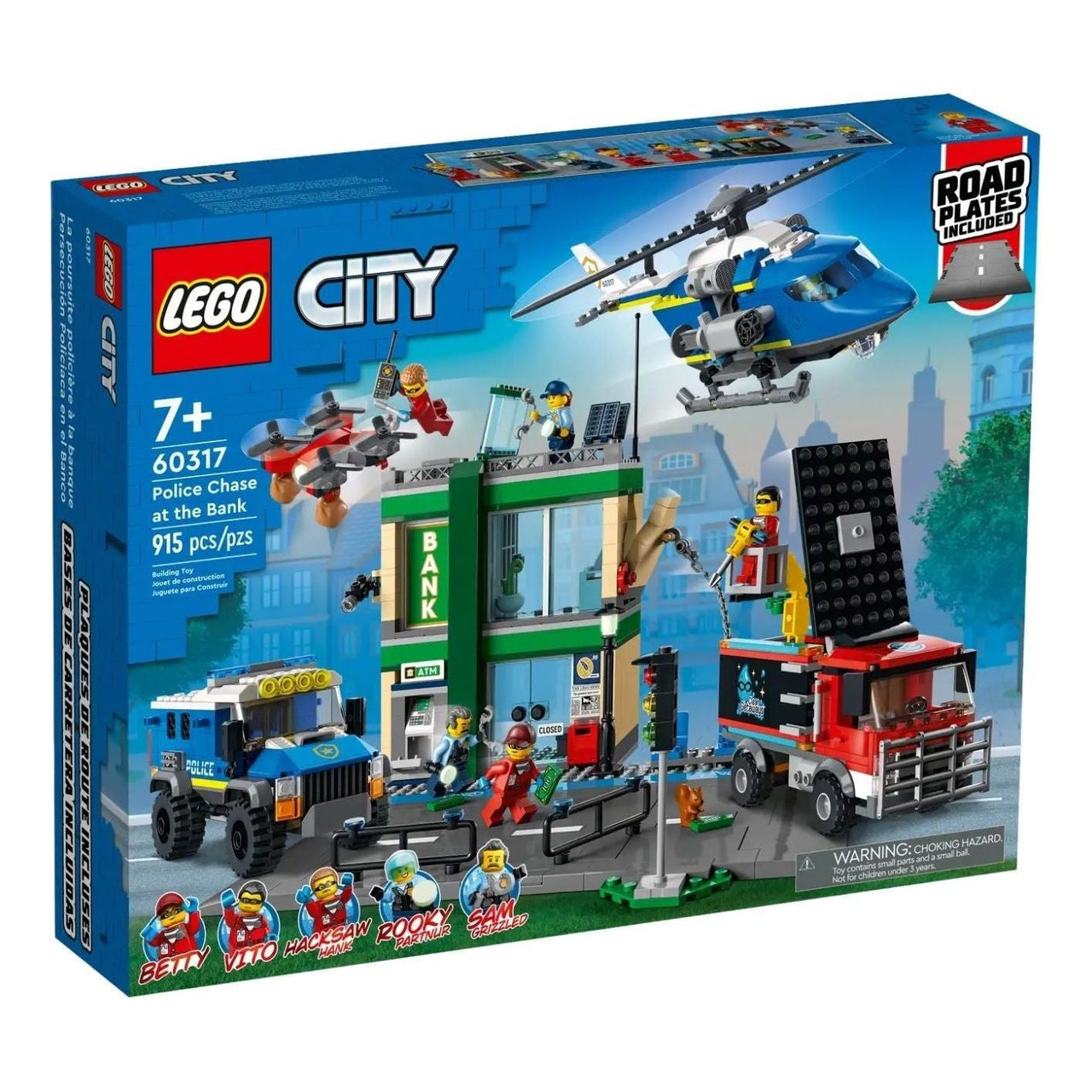 LEGO City Series 'Police Chase at the Bank' 60317