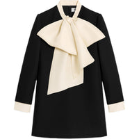 CELINE SS24 Long-Sleeved Dresses Women's Black