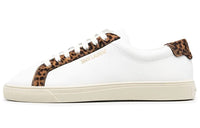 SAINT LAURENT Stylish Skateboarding Shoes Women's White