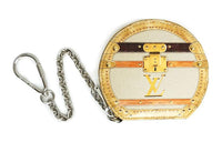 LOUIS VUITTON Coated Canvas Wallet Women's Gold