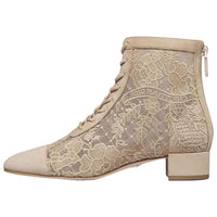 DIOR Naughtily-D Ankle Boots 3cm Women's Beige