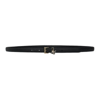 PRADA Leather Leather Belts Women's Black Width: 1.5cm