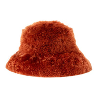 Loro Piana Alpaca Bucket Hats Women's Red Chestnut