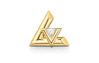LOUIS VUITTON Lv Volt One Stud Yellow Gold And Diamond - Per Unit