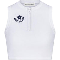 DIOR Tank Tops Women's White