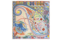 HERMES Knit Scarves Women's Multicolor