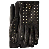 PRADA Brass Gloves Women's Black