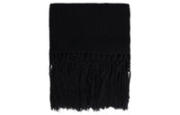 SAINT LAURENT Logo-appliqué Scarf