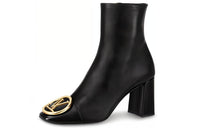 LOUIS VUITTON Madeleine Ankle Boots Women's Black