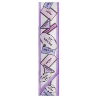 PRADA Silk Scarves Women's Purple