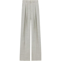 SAINT LAURENT Wool Wide leg Trousers