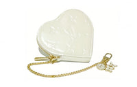 LOUIS VUITTON Patent Leather Wallet Unisex White
