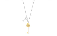 LOUIS VUITTON Key Necklaces Women's Gold/Silver