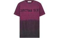 DIOR T-Shirt Women's Dark Purple Red