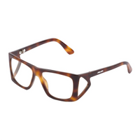 PRADA Acetate Square Eyeglass Frames Women's Tortoiseshell