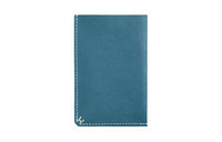 HERMES Evergrain Calfskin Card Holder Men's D2 NEW BLEU JEAN Denim Blue
