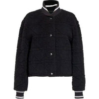 DIOR FW24 Velvet-feel Coat Women's Black