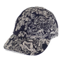 DIOR Cotton Baseball Caps Unisex Marine Blue