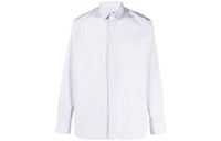SAINT LAURENT Pinstriped Cotton Shirt