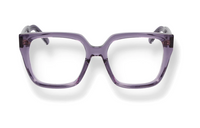 DIOR Acetate Irregular Shape Eyeglass Frames Women's Purple