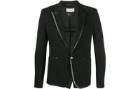 SAINT LAURENT Contrast Trim Blazer