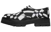 CELINE Derby Shoes Men's Black White