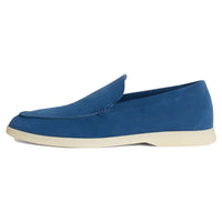 Loro Piana Summer Walk Casual Shoes Men's Cobalt Ink