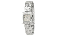 HERMES H HOUR Collection Wrist Watch Quartz Movement Stainless Steel Strap 30*21mm Silver Dial Women's Watch
