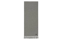 SAINT LAURENT Knit Scarves Women's Black/White