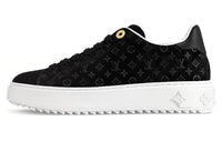LOUIS VUITTON Low-Top Skateboard Shoes Women's Black