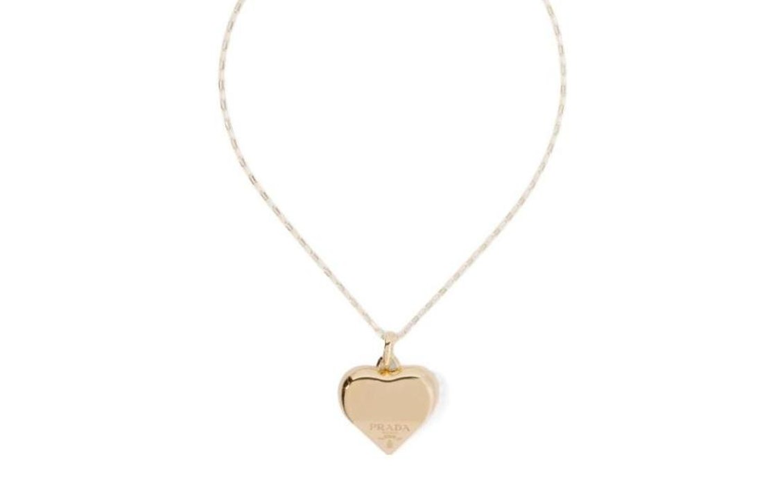 PRADA 18K Gold Necklaces Women's Gold