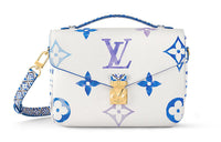 LOUIS VUITTON Pochette Metis Mm Blue
