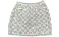 CHANEL Casual Short Skirts Women's Green