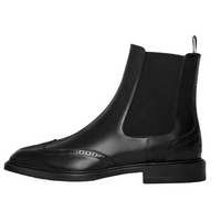CELINE Donavan Short Chelsea Boots Men's Black