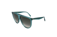 CELINE Acetate Irregular Shape Sunglasses Women's Blue